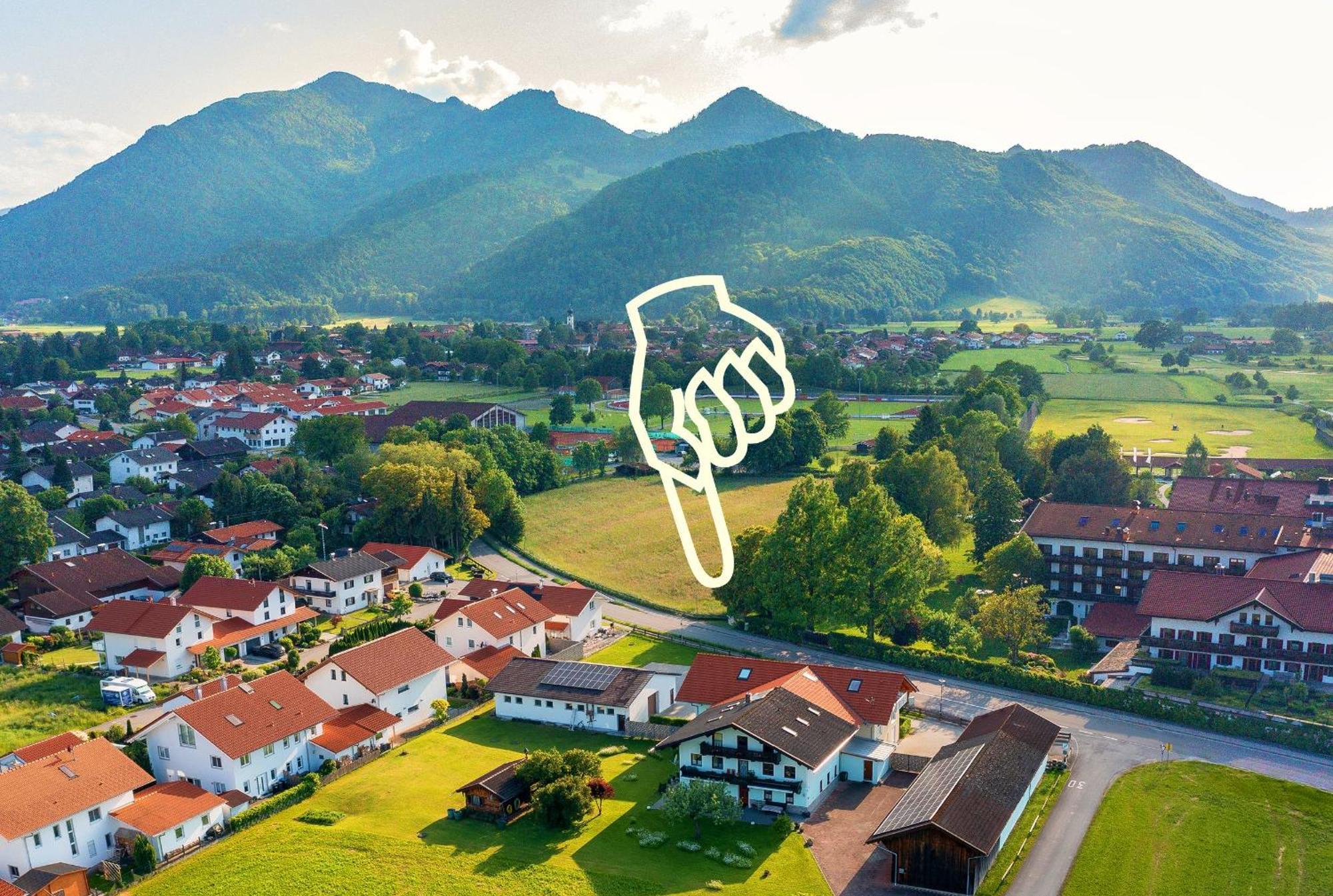 Dwingelo-Luetten Angela Brandstaetter Hof | Chiemgau Karte Grassau  Kültér fotó
